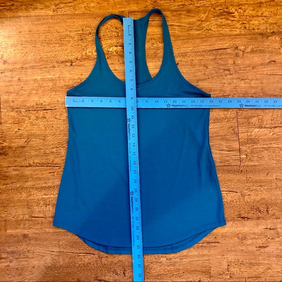 Lululemon Teal Racerback Tank Top Small - Picture 3 of 3